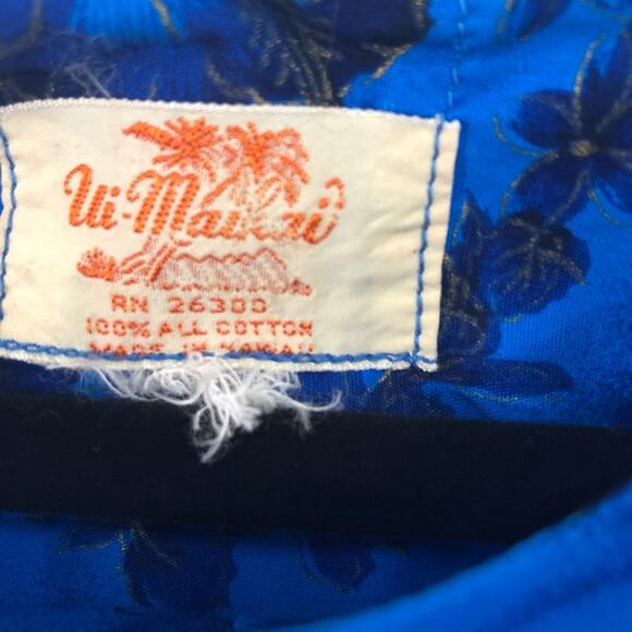 Vintage Ui-Maikai Hawaiian Dress - Picture 3 of 3